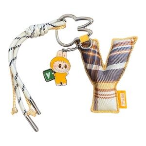 Labubu THE MONSTERS Pin for Love Series- Letter Pendant Y, confirmed